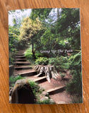 Notebook, journal, sketchbook. Going Up the path. Botanical Garden San Francisco California.