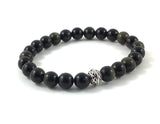 Celtic Knot & Obsidians ~ Longevity. Strength. Clarity.