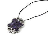 Druzy Amethyst Scroll