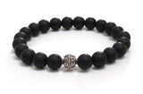 Wirework sterling silver bead matte onyx chakra stone jewelry, women and men beaded bracelet with matte onyx stones, healing chakra crystal jewelry, healing stones bracelets for prayer, protection, balance, meditation, unisex worry beads, mala bracelet, chakra bracelet, men inspirational jewelry, inspiring gifts, couples bracelets, grounding protection balance strength bracelets for Buddhists, Yogi, yoga bracelets, Bohemian jewelry for everyone, trendy Boho chic jewelry for everyone, Mothers Day gift Christ