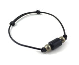 Happiness. Balance. Protection ~ Matte Onyx & Pyrites
