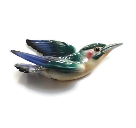 Beswick Wall Plaque Small Bird in Flight, Collectible Bird plaque from England
