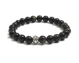 Celtic Knot & Obsidians ~ Longevity. Strength. Clarity.