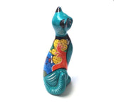 Beautiful Lovable You! ~ Vintage Talavera Cat from Mexico