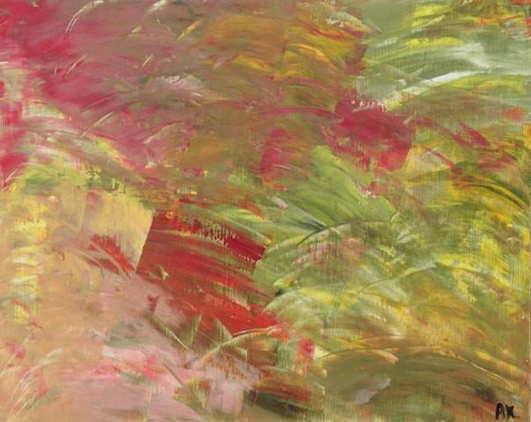 Spring Meadow all purpose blank cards, greeting cards, note cards, thank you cards, wedding invitations, birthday party invitations, home decor, original artwork and painting
