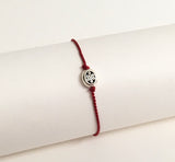 Celtic Endless Love Knot Silk String of Fate Bracelet