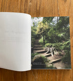 Journal, notebook, sketchbook. Inspirational gift. Going Up the path. Botanical Garden San Francisco California.  