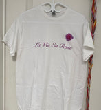 La Vie En Rose Cotton T-shirt