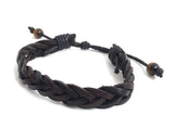 Tiger and Braided Leather