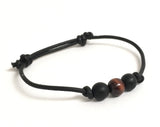 Happiness. Protection. Success. Matte Onyx & Tiger Eye