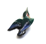 Beswick Bird Sparrow Wall Plaque Small Bird in Flight, Collectible Bird plaque from England 