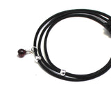 Red Garnet Charm Bracelet / Anklet / Necklace