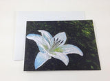 Blank note cards with flower picture, nature lover card, birthday wedding card invitations