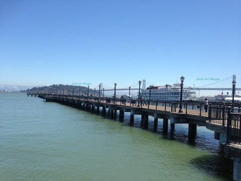 Fisherman's Wharf San Francisco, California - Digital Photo