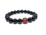 Meditation Prayer beads, Lotus and Buddha Onyx Mala bracelet, chakra healing stones bracelet , men bracelet, grounding emotional balance, strength mala beads